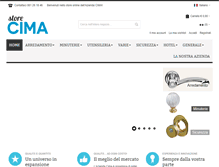 Tablet Screenshot of cima-store.net